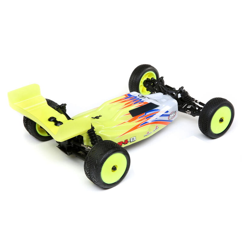 Losi Mini-B RTR 1:16 2WD Buggy gelb weiss