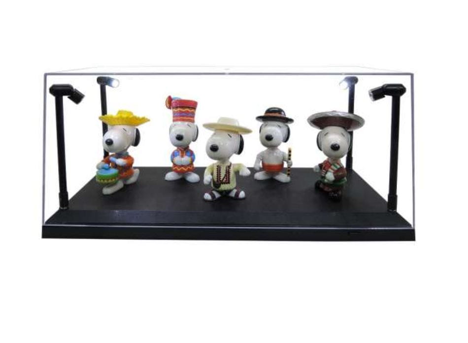 Triple9 LED Vitrine Modellauto schwarz 1_18