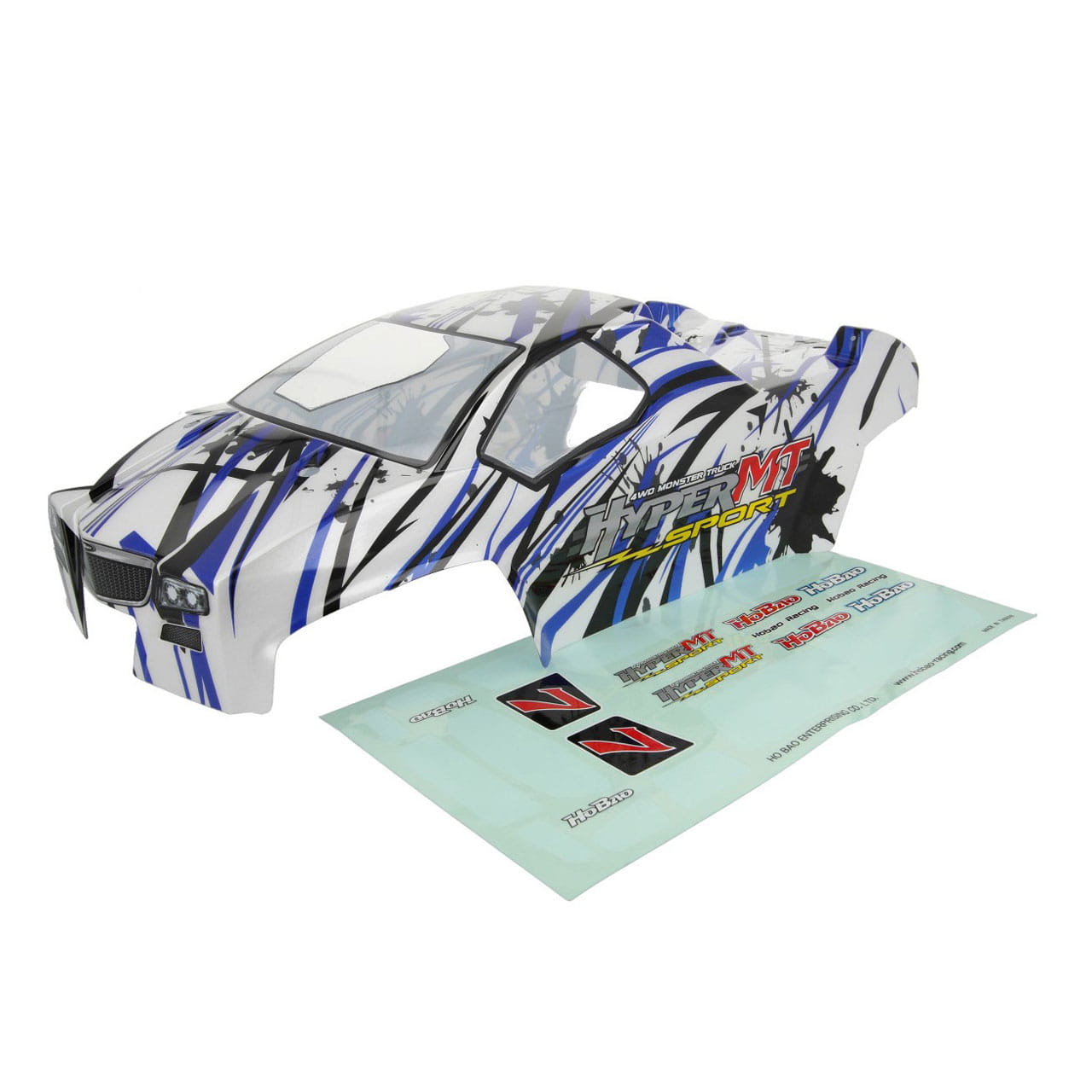 Hobao MT Karosserie Blau lackiert - RC-Zubehoer