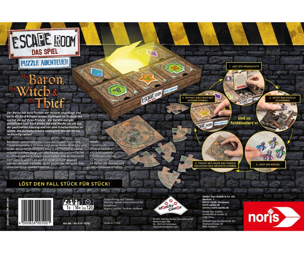 Noris Escape Room Das Spiel Puzzle Abenteuer 2