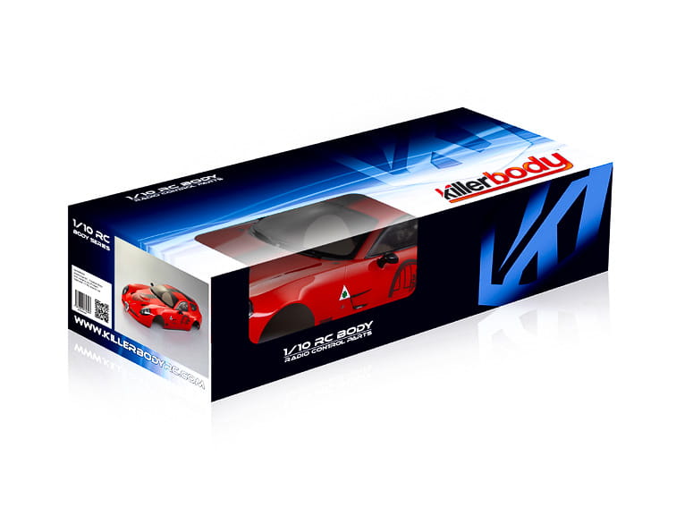 Killerbody Alfa Romeo TZ3 corsa_ Rot_ RTU all-in - RC-Zubehoer