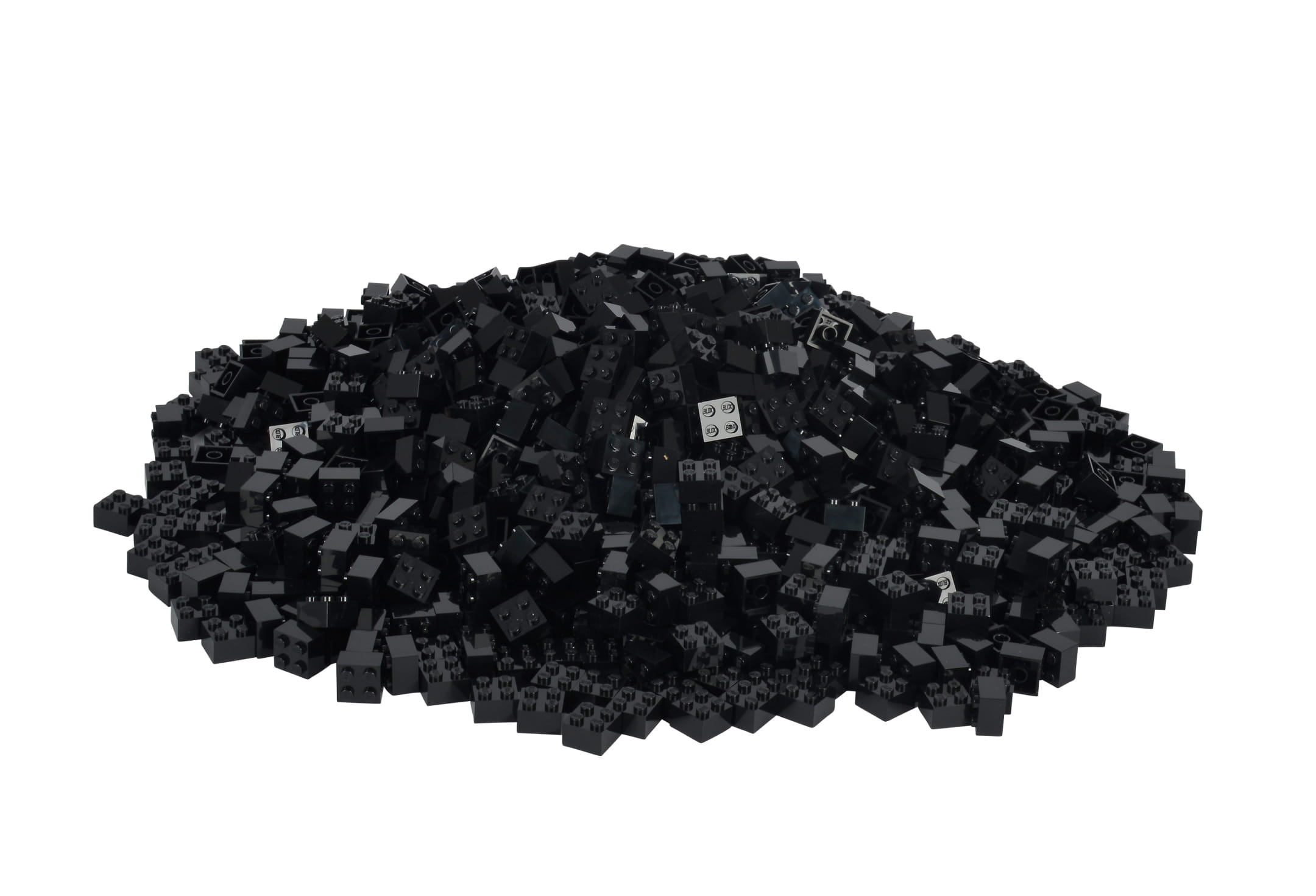 Androni Bausteine Blox 1000 schwarze 4er Steine lose