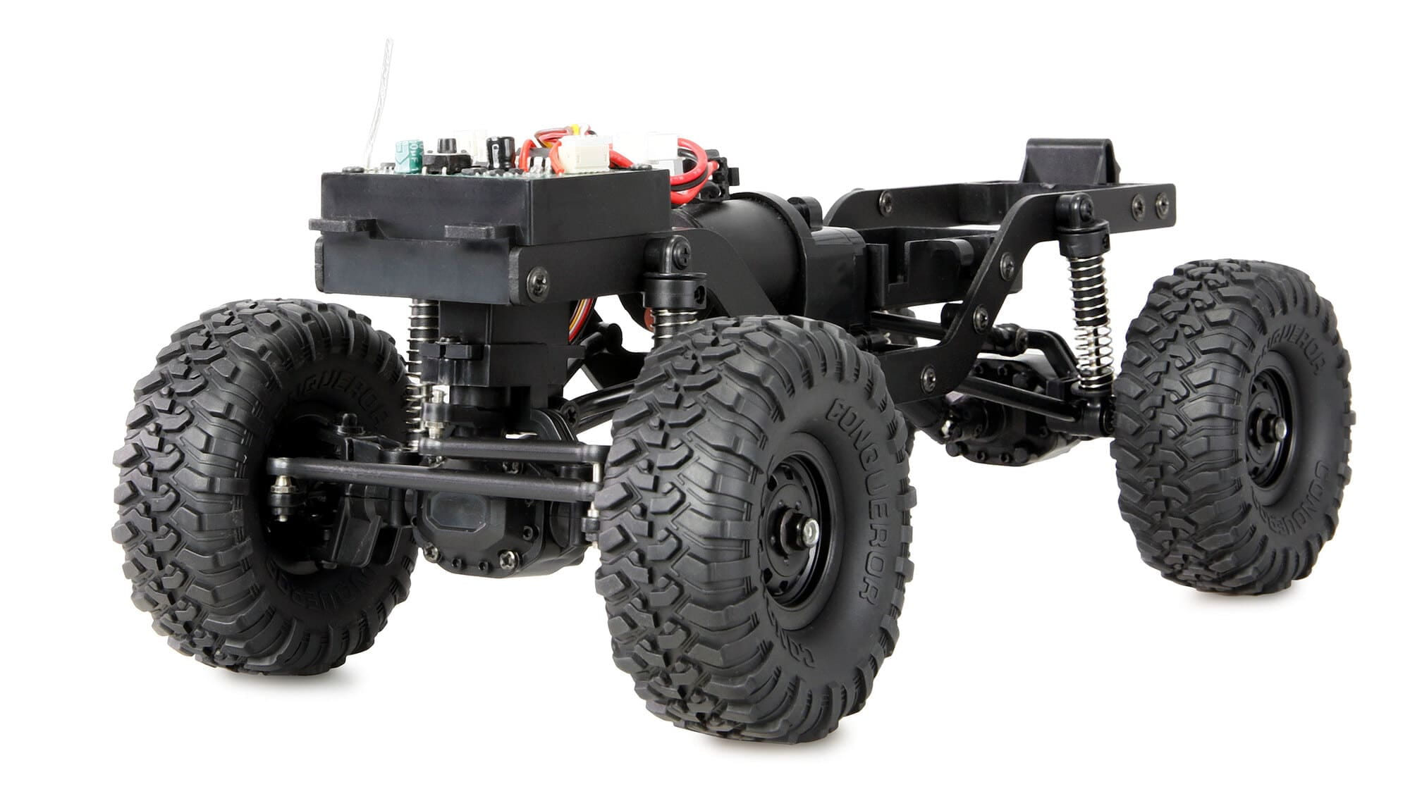 Amewi AMXRock Mini-D90 Crawler 1_16 RTR 4WD gelb mit LED