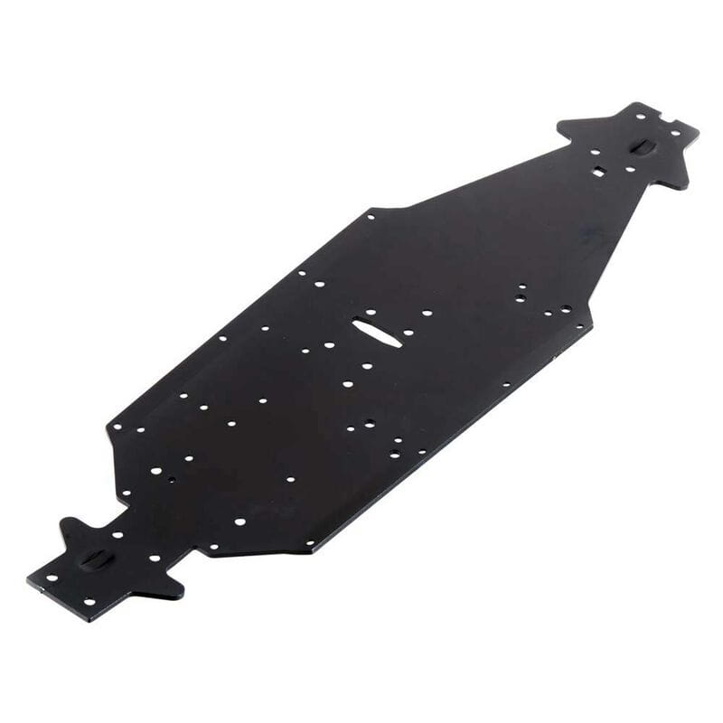 Arrma AR320197 Chassis Aluminum LWB Silver_Blue Kraton - RC-Zubehoer