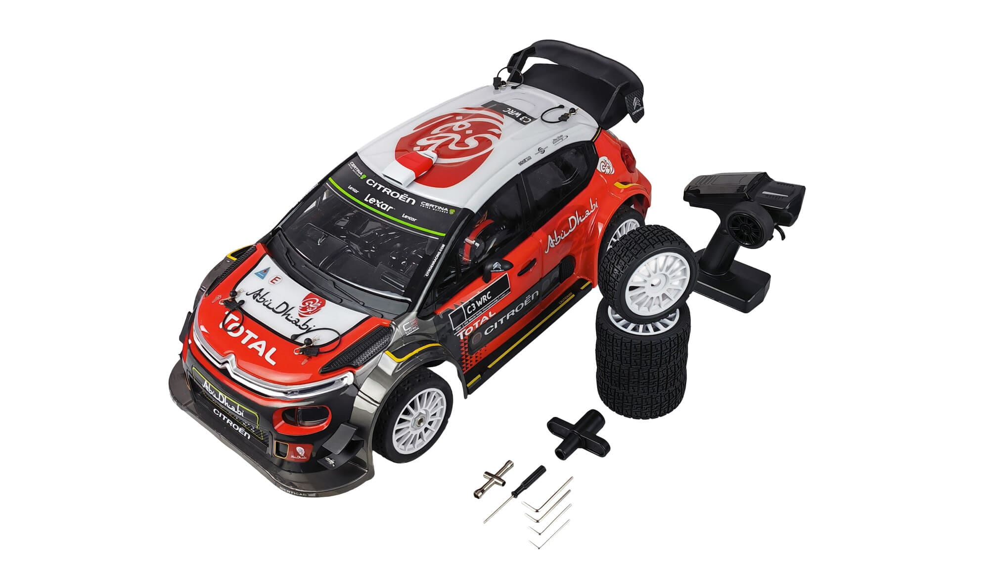 Amewi RC Hyper Go Citroen C3 WRC Rallye brushless 4WD 1_7 ARTR - Art_-Nr. 21127
