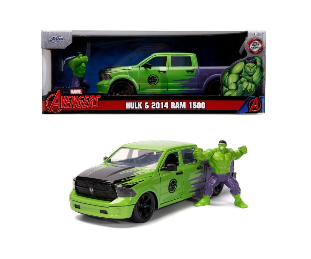 Jada Marvel Hulk 2014 Ram 1500 1:24