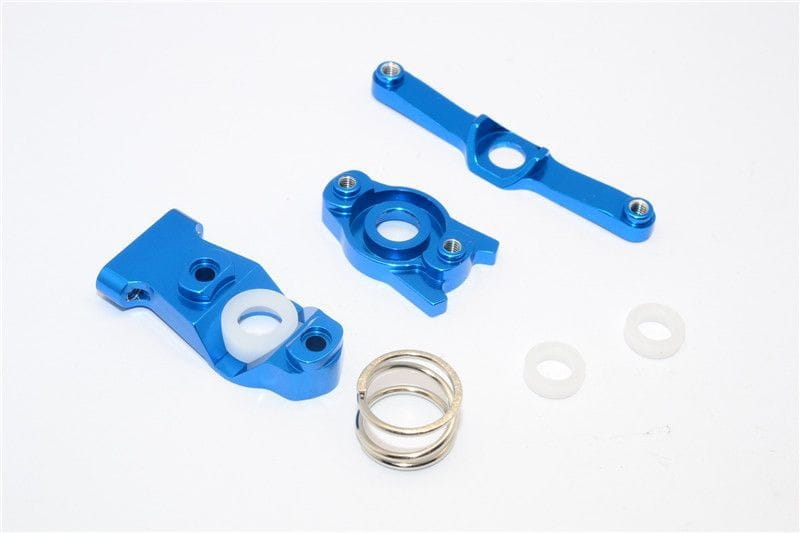 GPM Alu Lenk-Set eloxiert blau fuer Traxxas 1_16 E-Revo - RC-Zubehoer