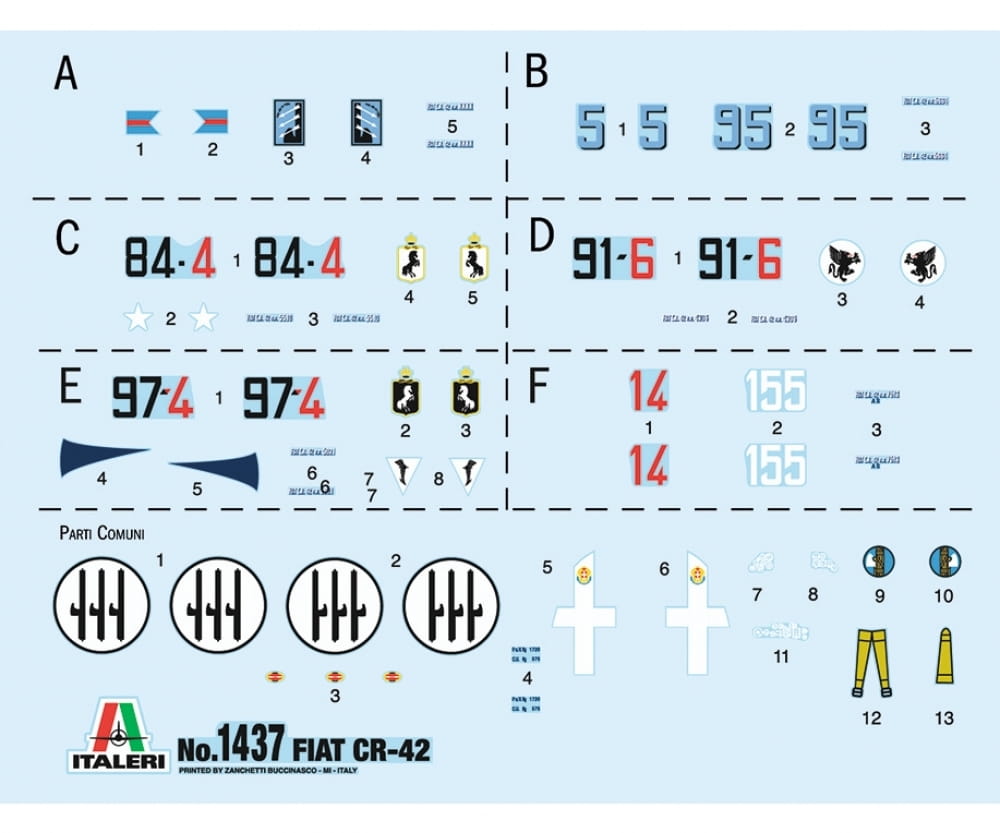 Italeri 1:72 Fiat CR.42 Falco