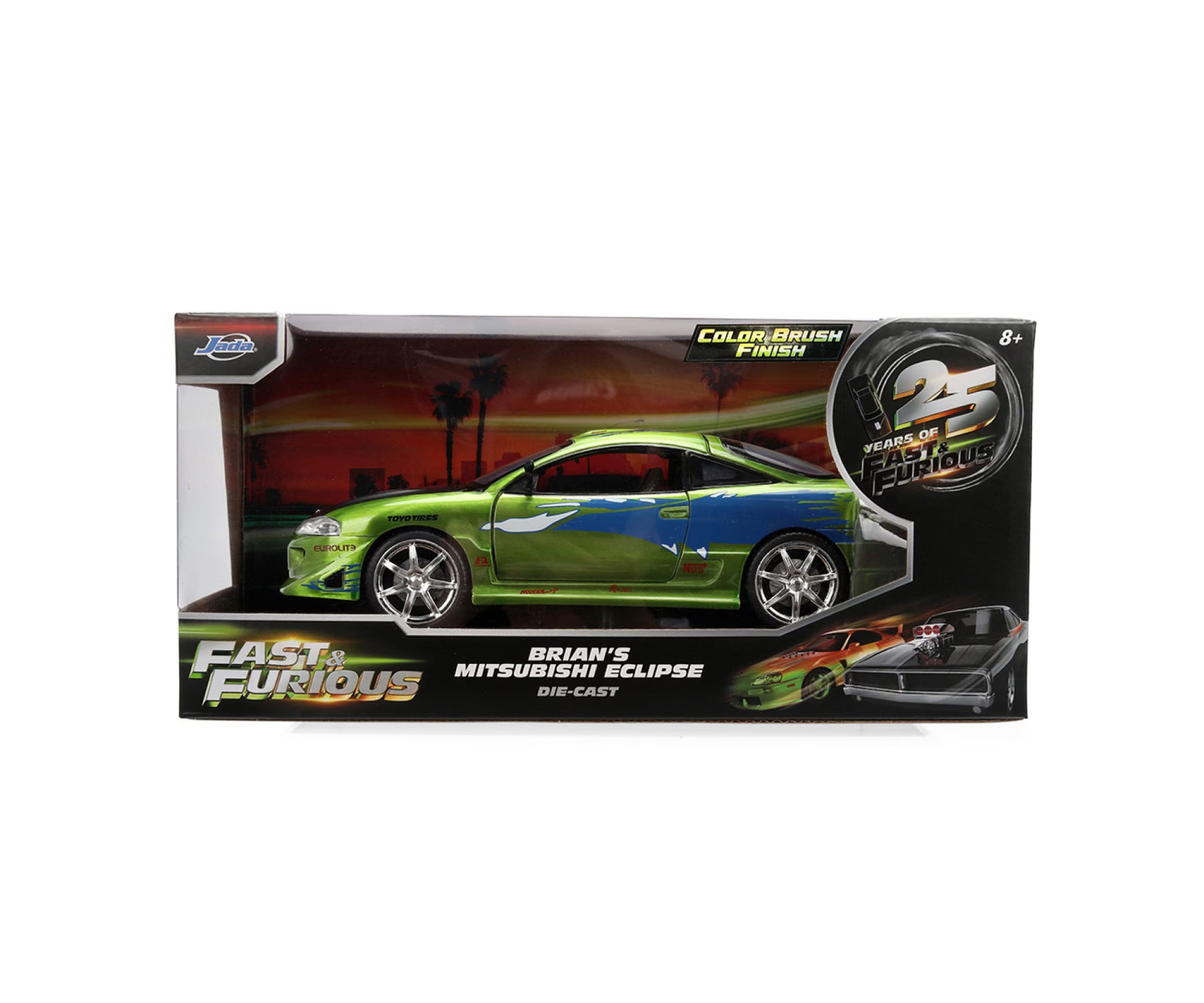 Jada Toys Fast _ Furious Anniversary Brian's Mitsubishi Eclipse 1995 1_24