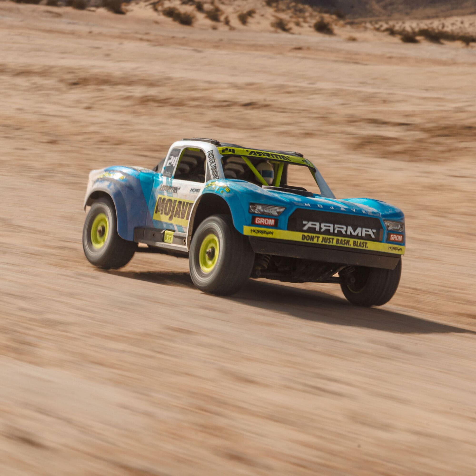 Arrma RC Mojave Truck Grom Mega 380 4X4 RTR 1-18 mit akku_ ladegeraet-blau Arrma RC Mojave Truck Grom Mega 380 4X4 RTR 1-18-blau
