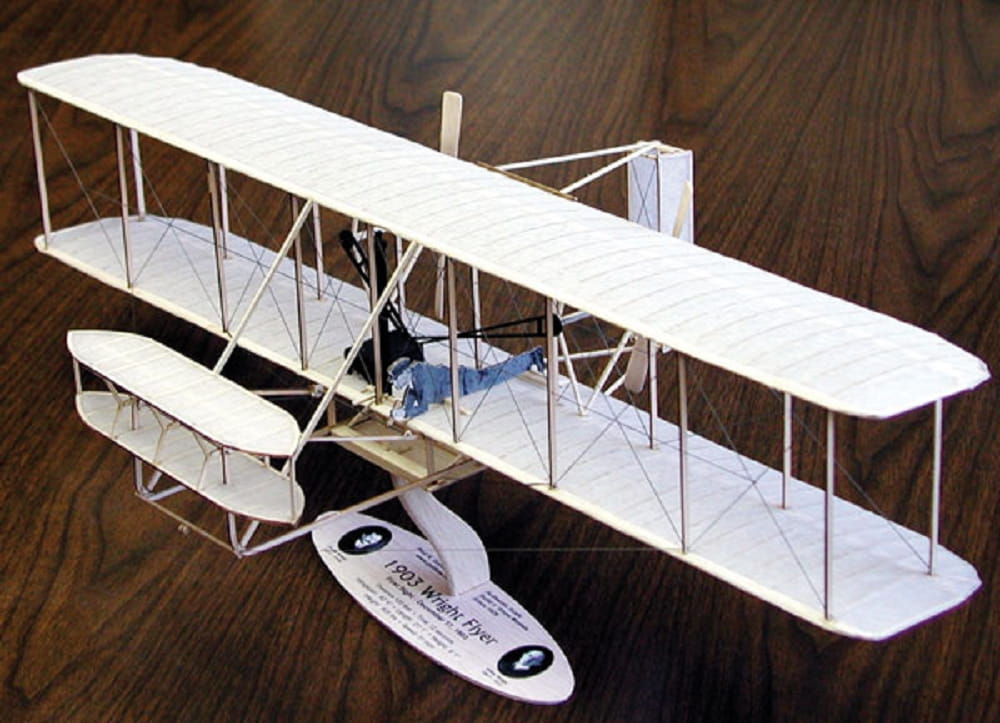 Guillow's Freiflugmodell 1903 Wright Flyer 1:20 Wurfgleiter Flieger Balsabausatz Guillow's Freiflugmodell 1903 Wright Flyer 1:20 Wurfgleiter Flieger Balsabausatz