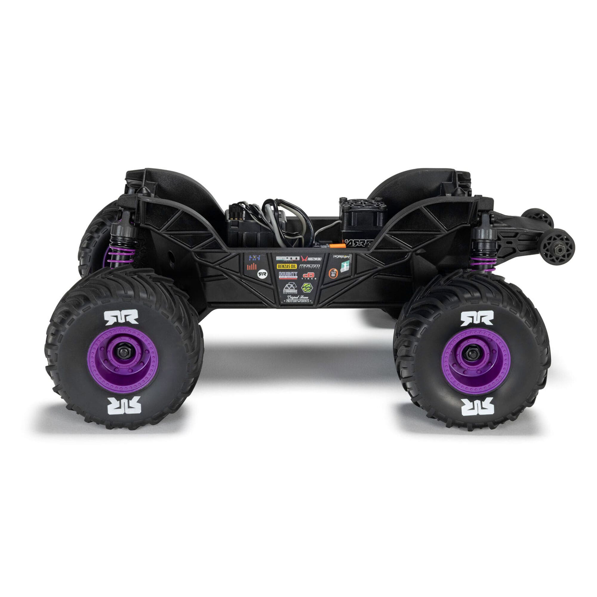 ARRMA Quake Grom 4x4 RTR 1_16 Monster Truck in Lila mit Akku und Ladegeraet