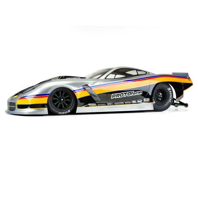 Protoform Chevrolet Corvette C7 Pro-Mod Clr Karosserie-Slash 2wd - RC-Zubehoer
