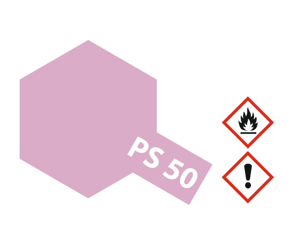 Tamiya PS-50 Aluminiumeff.rot  Sprühfarbe 100ml für Polycarbonat ( Lexanfarbe )
