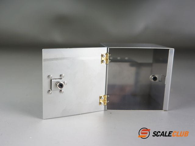 ScaleClub 1_14 Werkzeugbox 52mm aus Edelstahl - RC-Zubehoer