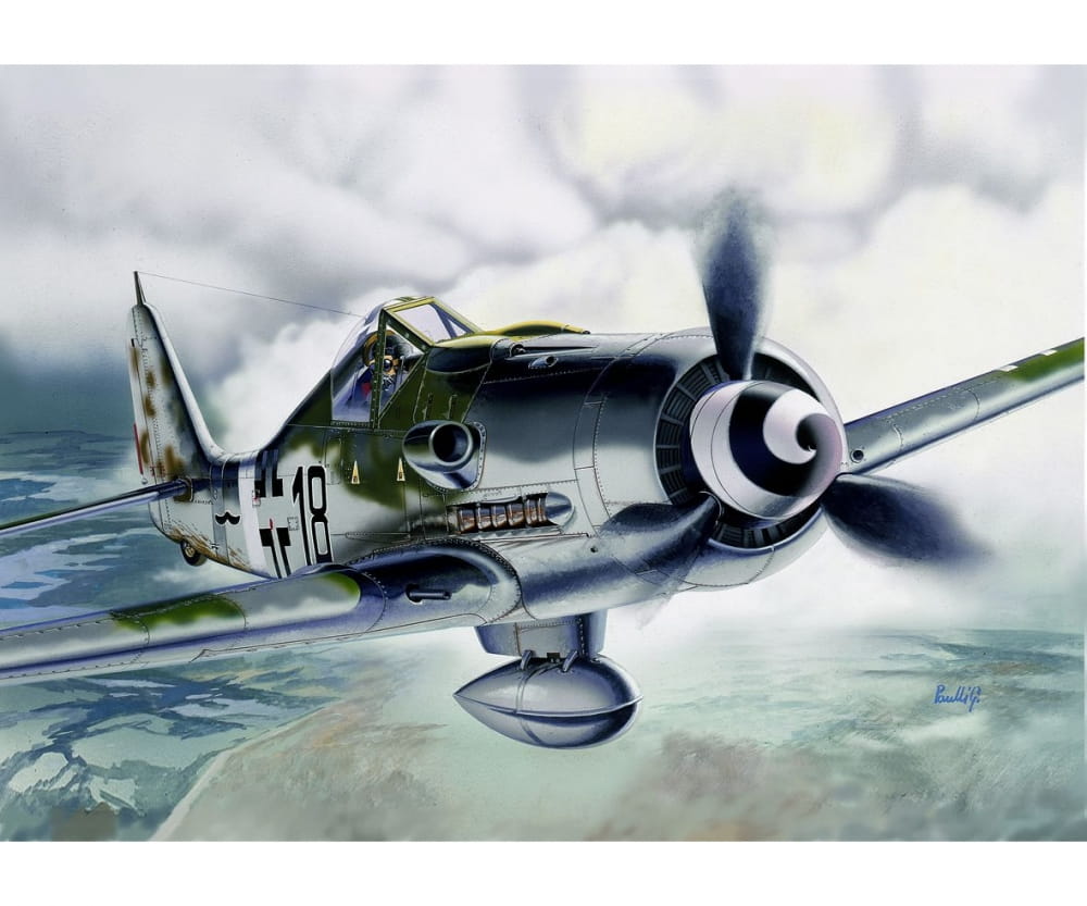 Italeri 1:72 FW 190 D-9 Plastik Modellbausatz