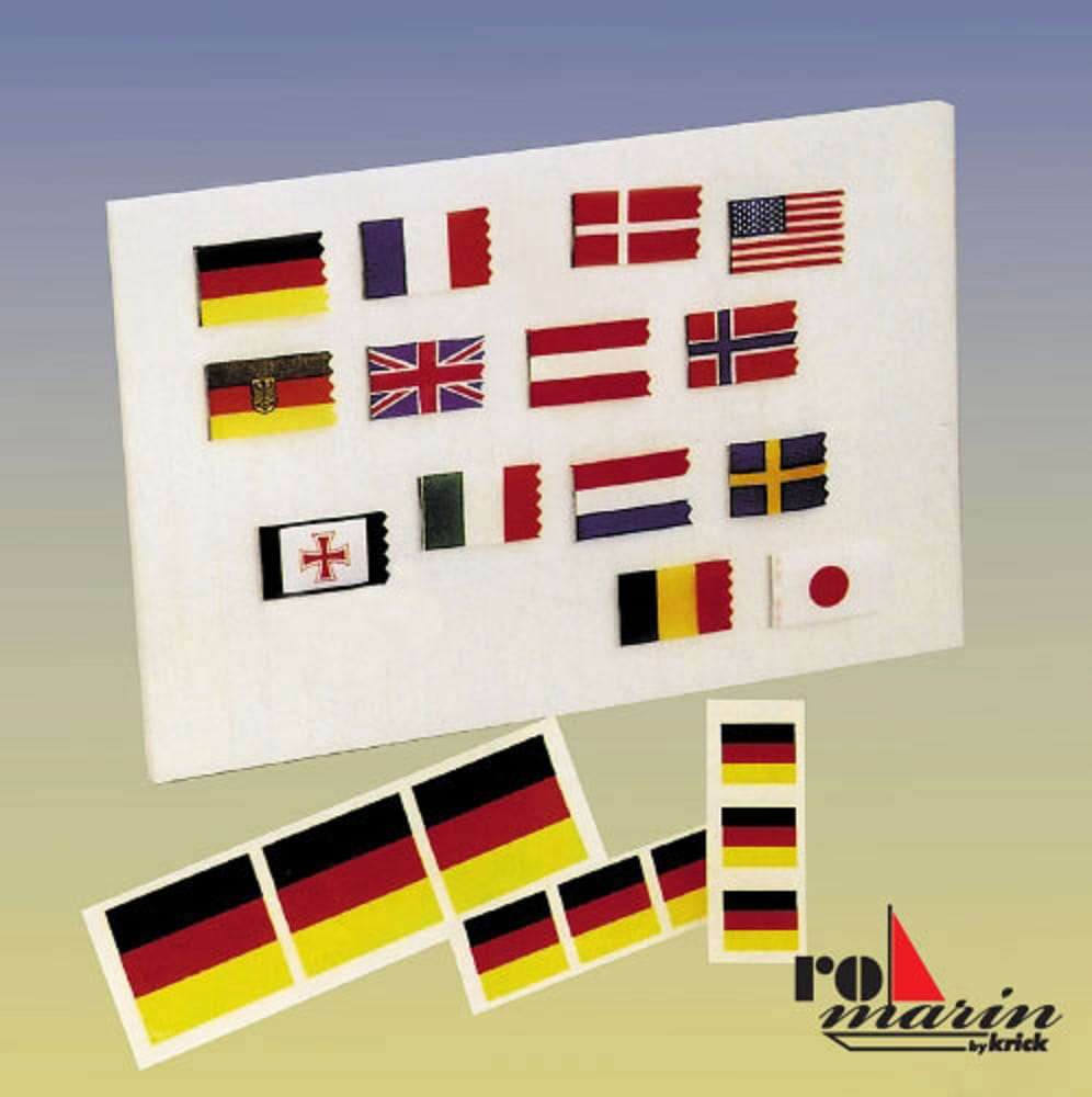 Romarin Flagge Schweden  2 Stueck - RC-Zubehoer