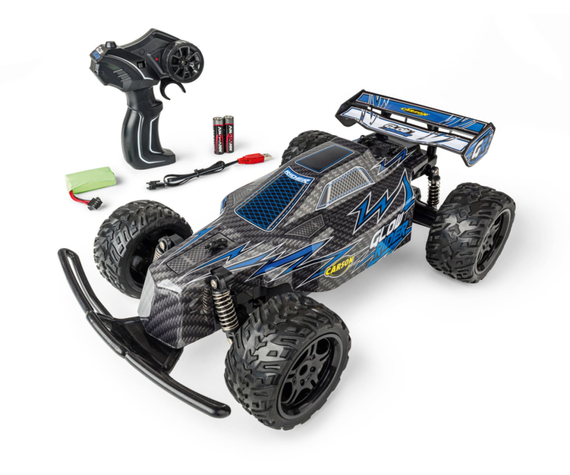 Carson 1_12 Glow Rider 2.4GHz 100% RTR blau - RC-Zubehoer