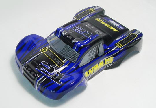 Robitronic Karosserie Animus blau _Animus SC_ - RC-Zubehoer