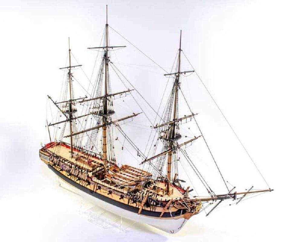 ms sphinx 1775 modellbausatz 1 64 MS Sphinx 1775 Modellbausatz im Massstab 1_64_ mit Laser-Cut Teilen und 3D-gedruckten Kanonen