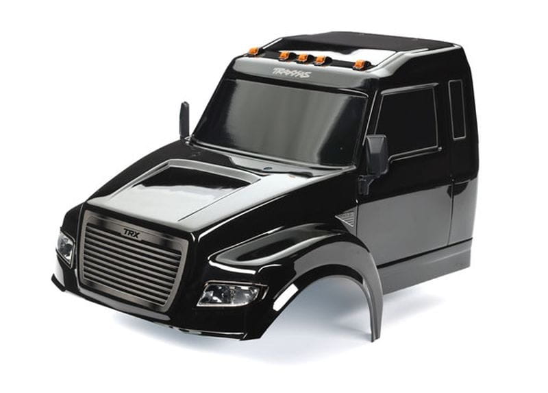 Traxxas Crawler TRX-6 Ultimate RC Hauler Karosserie schwarz lackiert