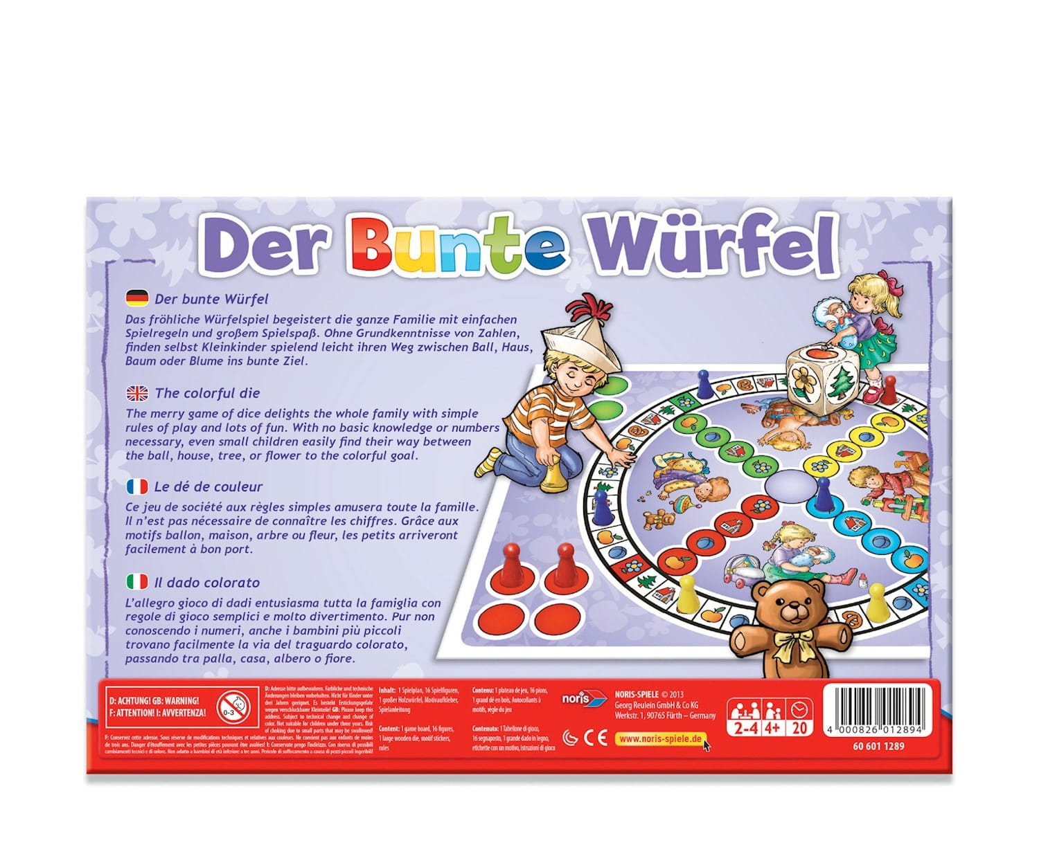 Noris Der bunte Würfel