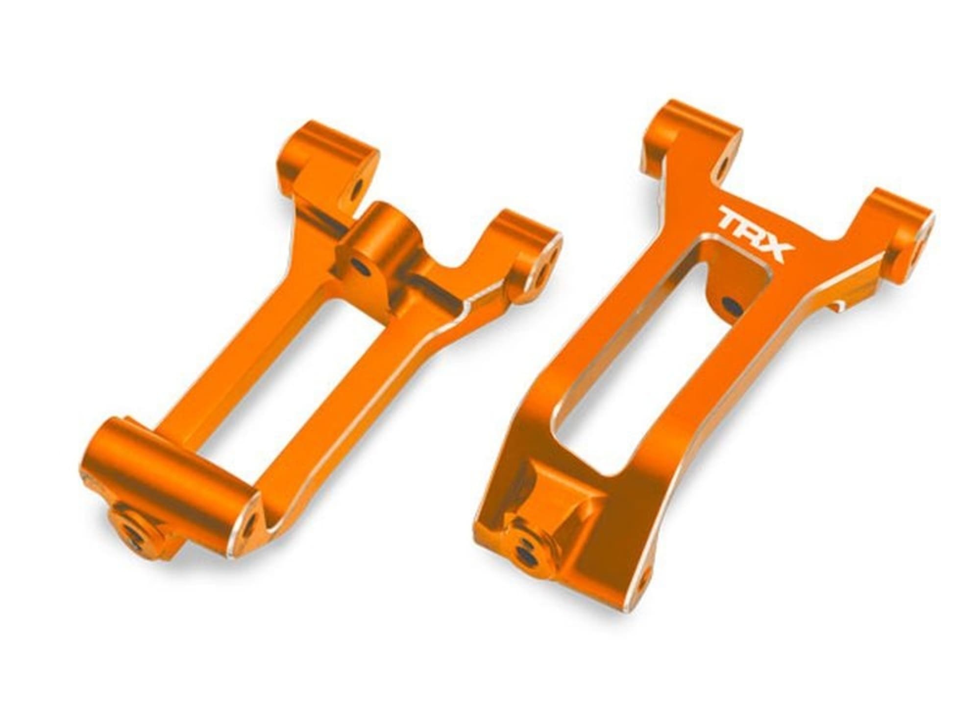 Traxxas Nachlauf-Bloecke l_r orange fuer Funco Traxxas Nachlauf-Bloecke l_r orange fuer Funco fuer RC Modelle