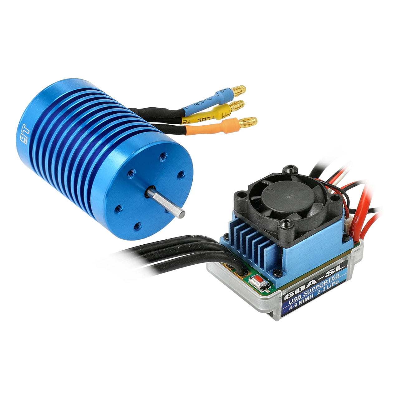 Hobao 1_10 35A Brushless Regler _ 3900kV Motor Set - RC-Zubehoer