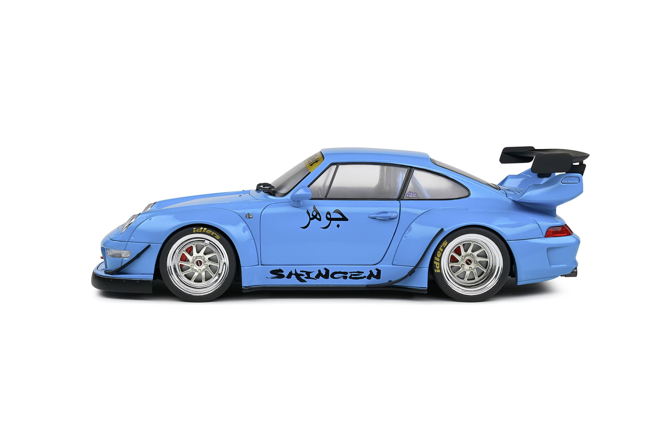 Solido Porsche RWB Bodykit Shingen Blau 2018 Modellauto 1_18
