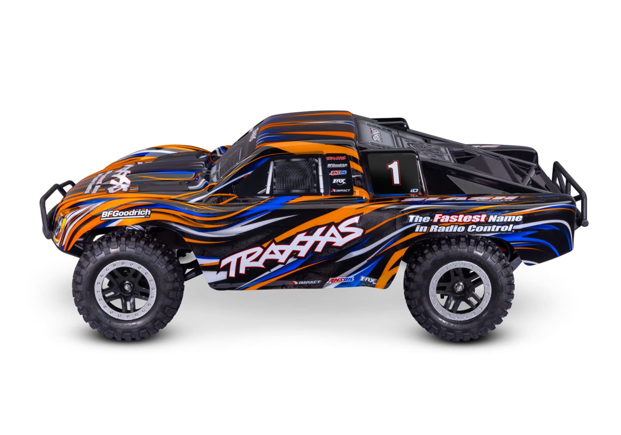 Traxxas Slash 2WD BL-2S Orange 1_10 Short Course RTR Brushless Traxxas Slash 2WD BL-2S 1_10 Short Course RC Truck in Orange