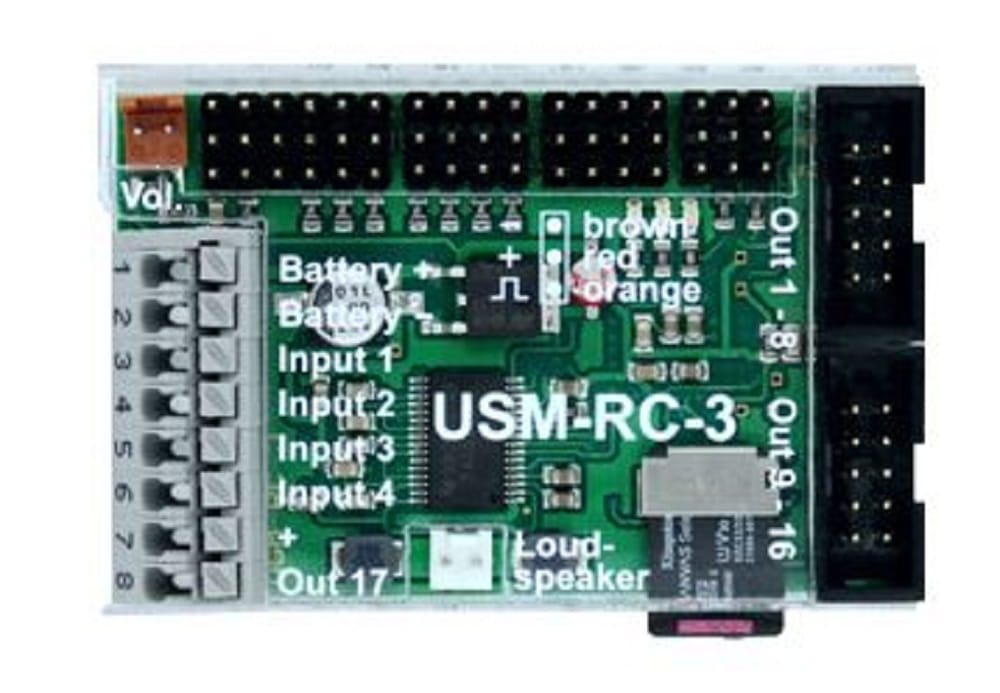 Beier USM-RC-3 Soundmodul mit Beleuchtungsfunktion, APP steuerbar