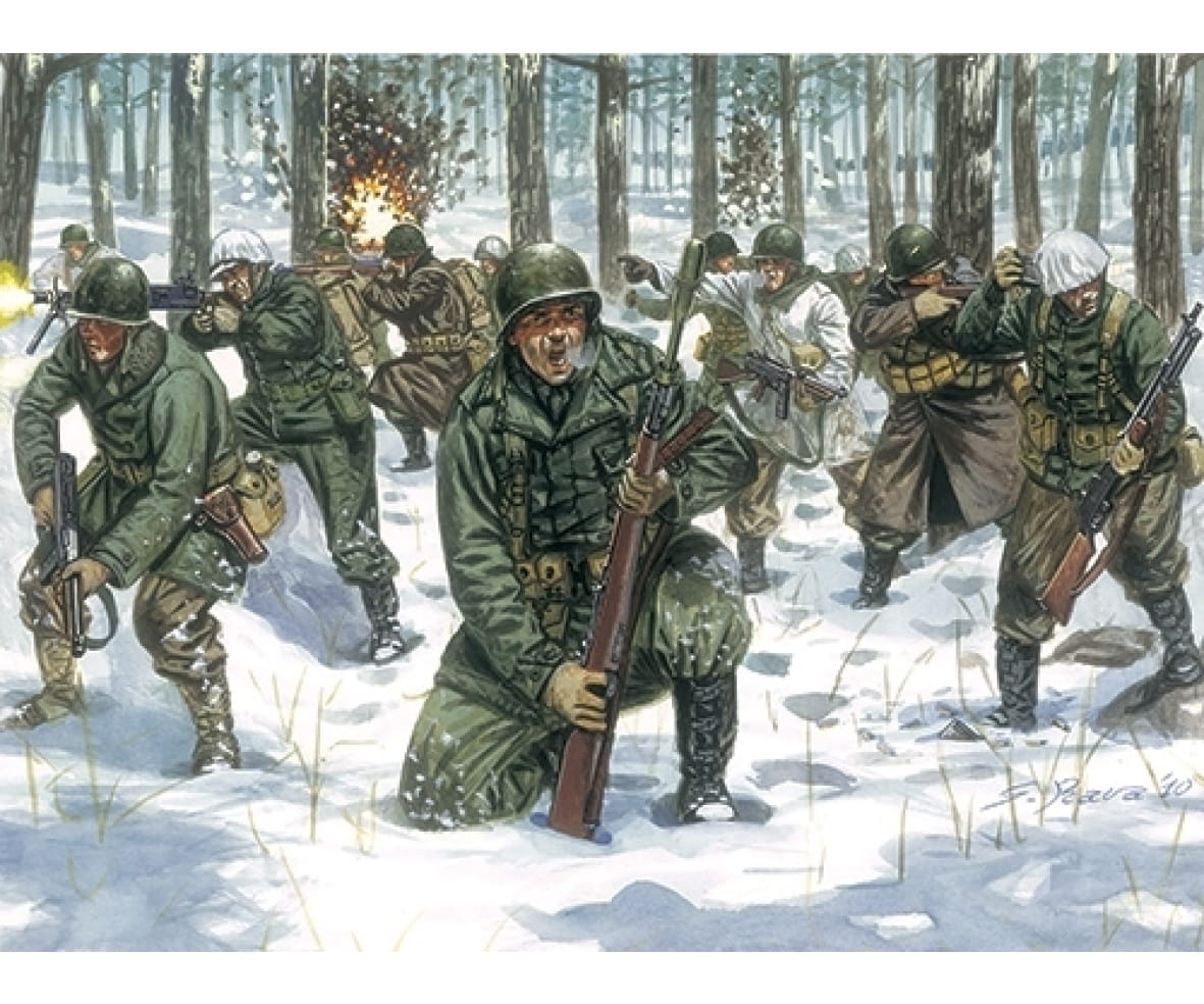 Italeri 1:72 WWII U.S.Infanterie Winteruniform