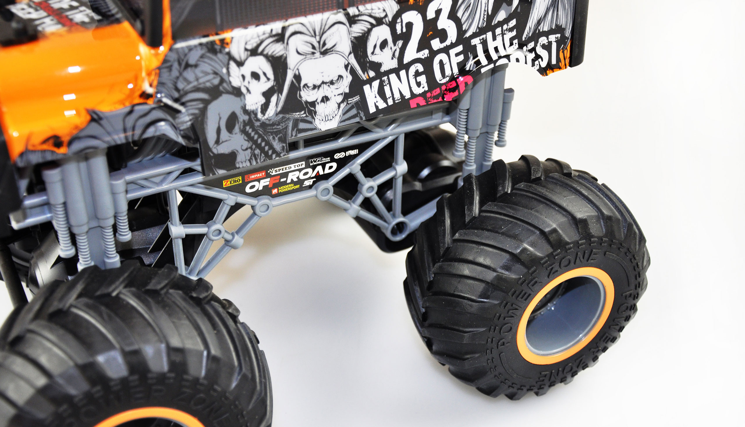 Amewi RC Auto Crazy SchoolBus Monster Truck 1:16 RTR gelb