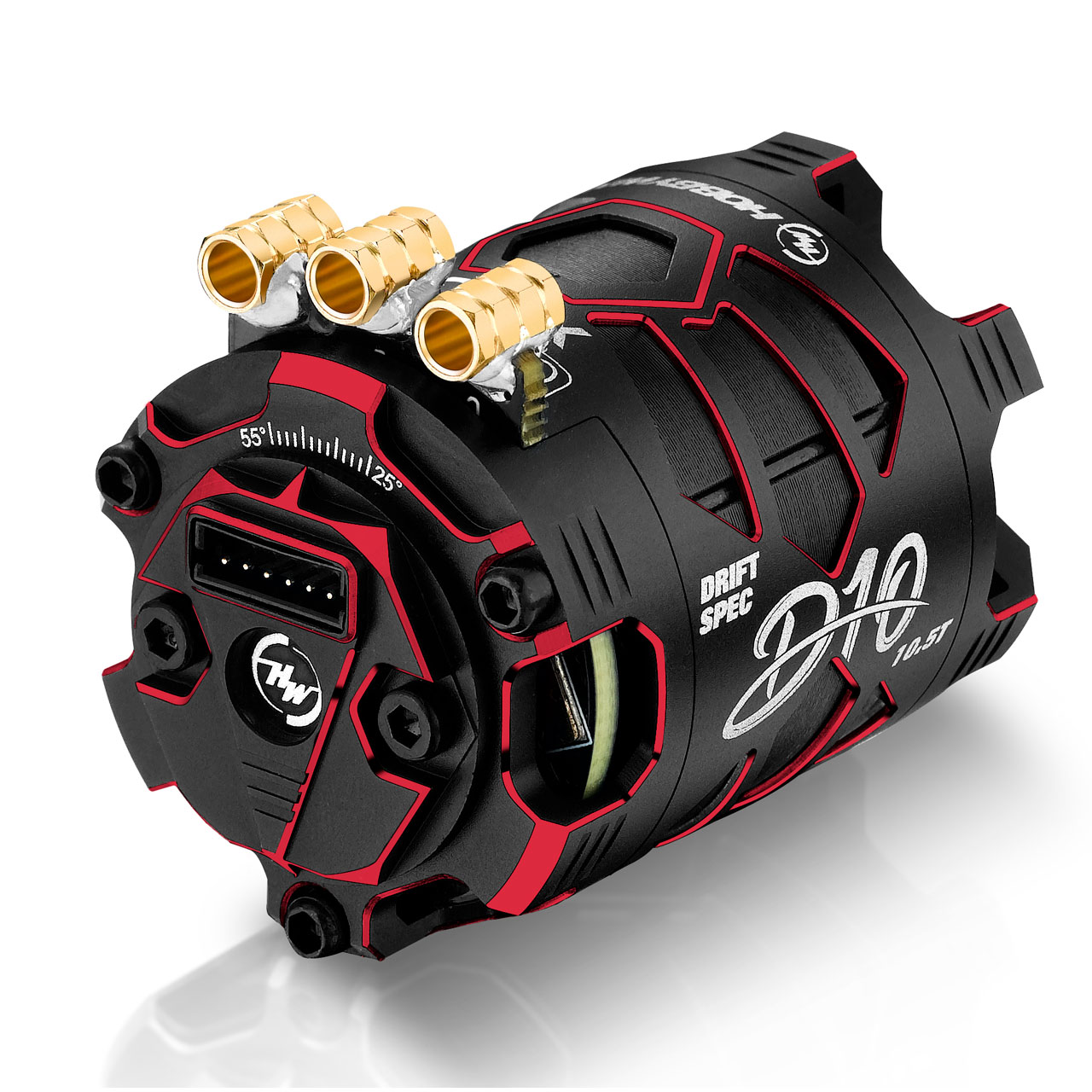 Hobbywing Xerun D10 Brushless Drift Motor 10.5T Rot - RC-Zubehoer