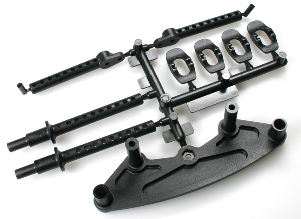 Robitronic Plastikset Rammerplatte & Karosseriepfosten