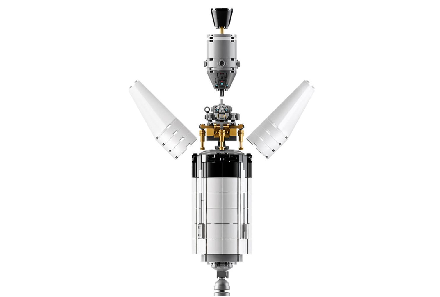 LEGO IDEAS Edition NASA Apollo Saturn V Rakete
