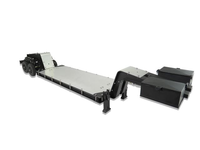Wedico Tieflader-Auflieger_ komplett in schwarz - RC-Zubehoer