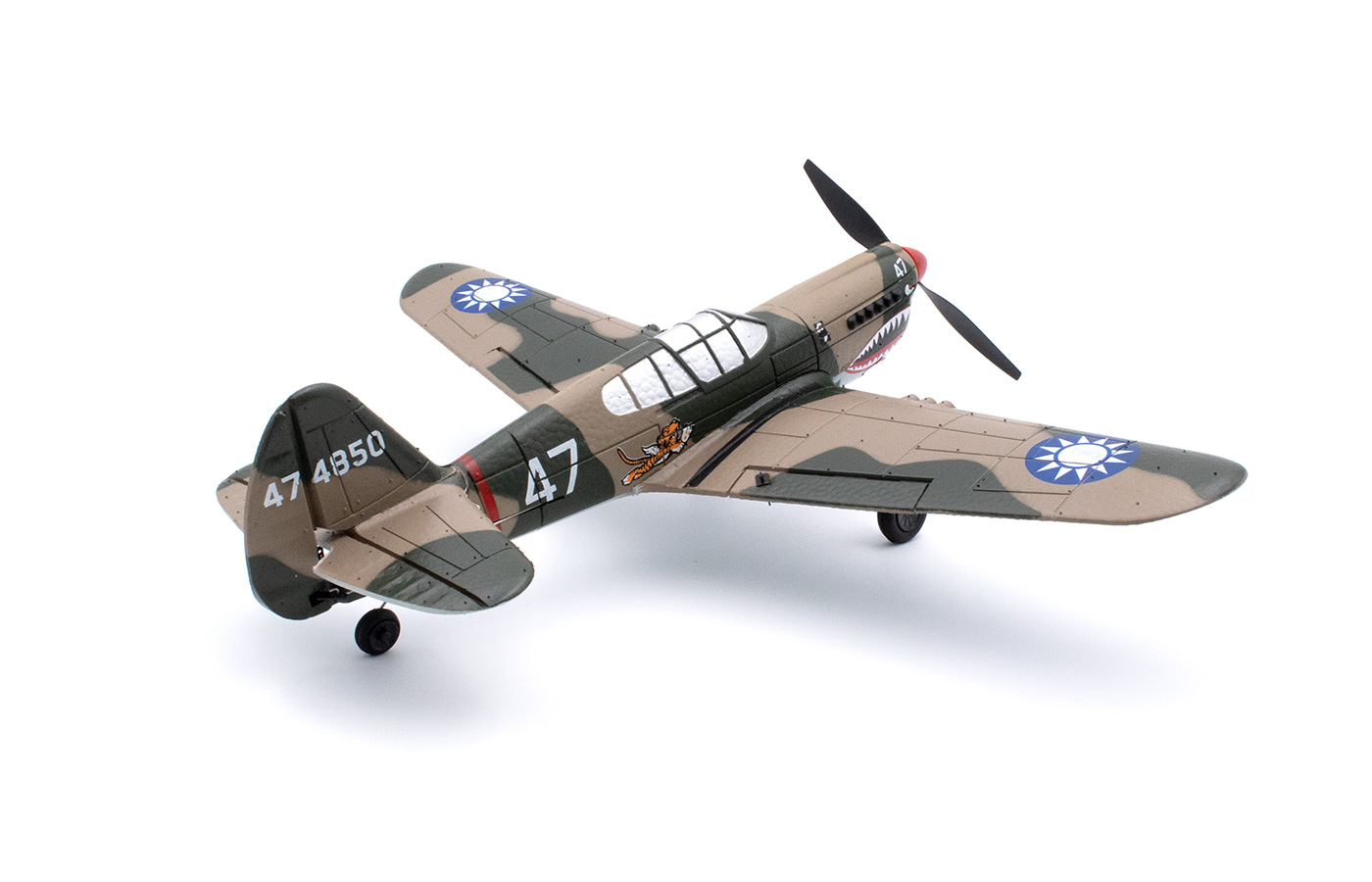 Modster mdx-p-40-warhawk-warbird-rc-flugzeug-rtf-inkl-6-achs-flugl