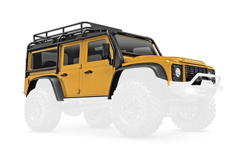Traxxas Crawler Karosserie TRX-4M Defender tan komplett - RC-Zubehoer