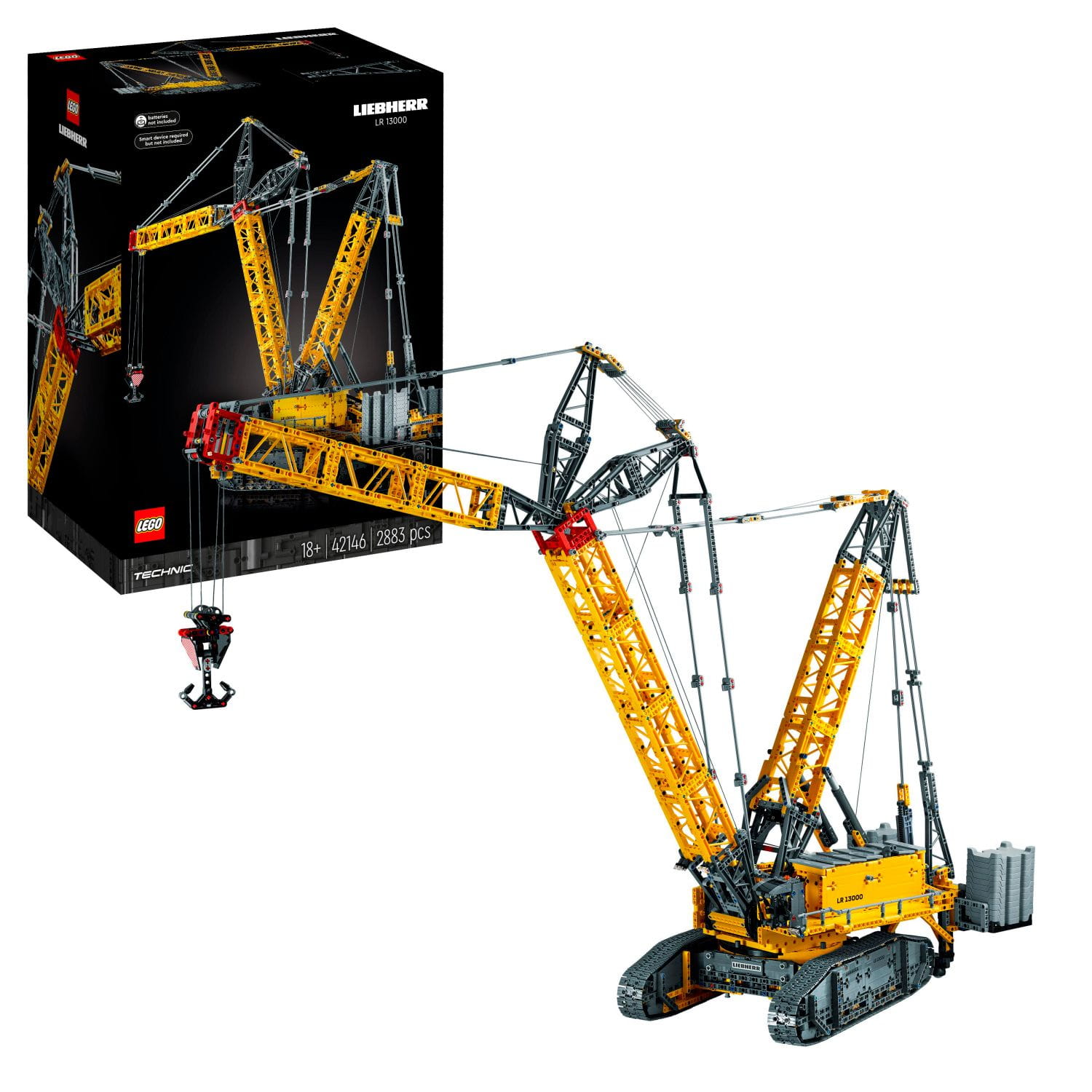 LEGO Technic Liebherr LR 13000 Raupenkran Control + App LEGO Technic Liebherr LR 13000 Raupenkran Control + App