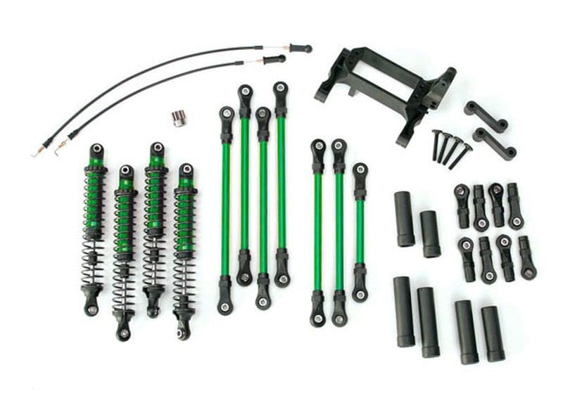 Traxxas Long Arm Lift Kit komplett gruen - RC-Zubehoer