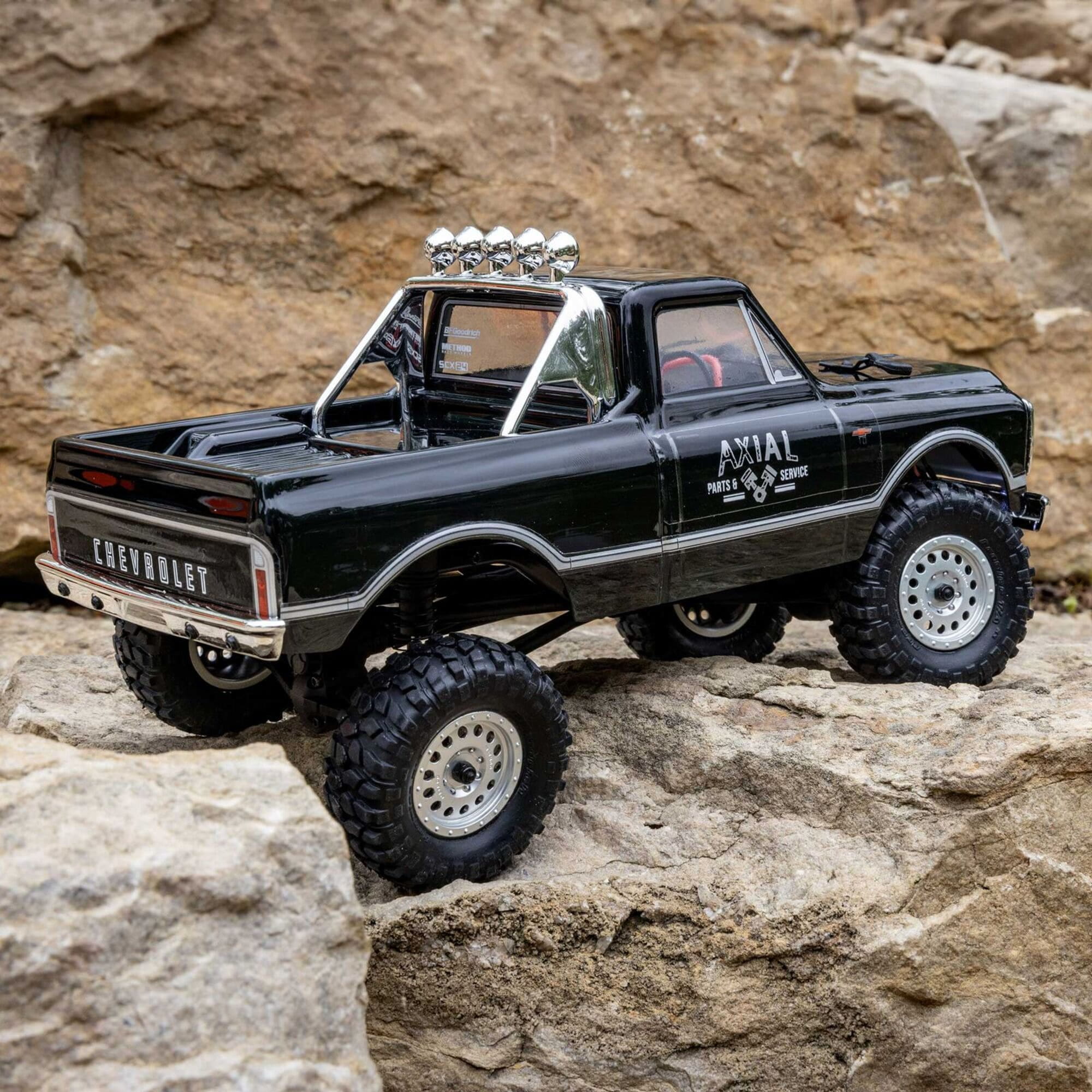 Axial RC Elektro Crawler SCX24 1967 Chevrolet C10 V2 RTR Schwarz 1-24 Axial RC Crawler SCX24 1967 Chevrolet C10 V2 RTR Schwarz