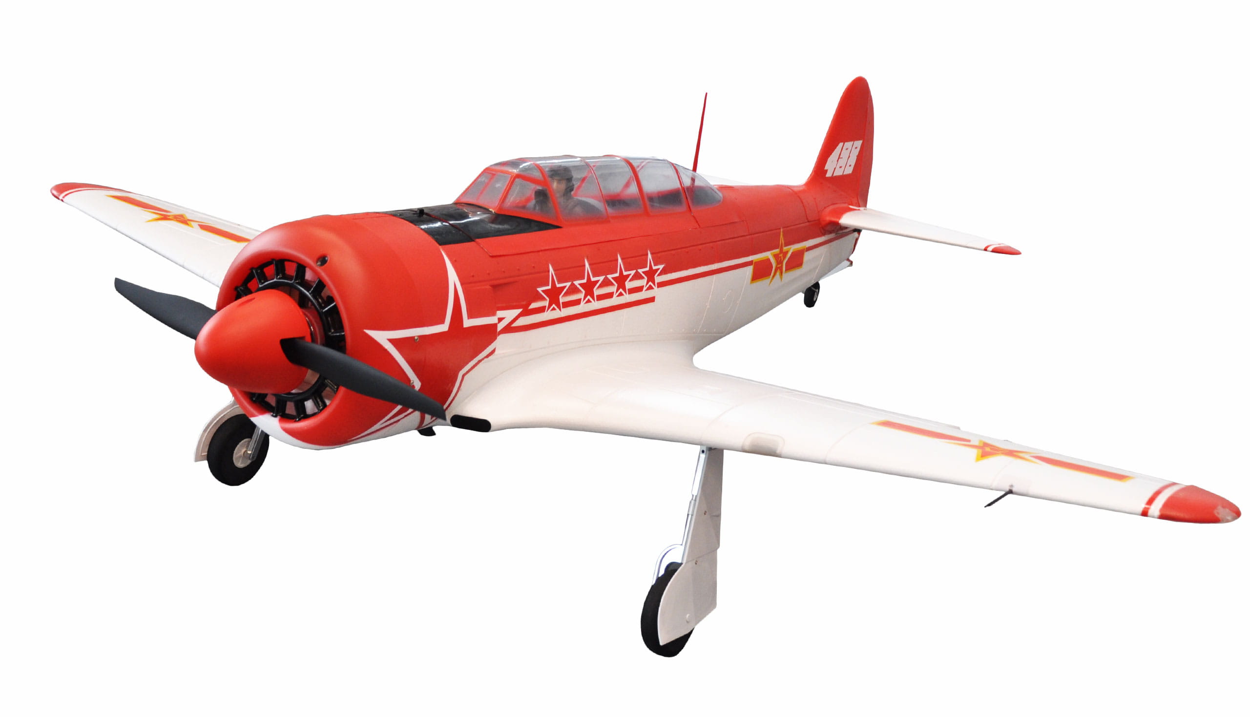 Amewi RC Flugzeug AMXFlight YAK-11 rot/weiß EPO 6S PNP Amewi RC Flugzeug AMXFlight YAK-11 rot/weiß EPO 6S PNP