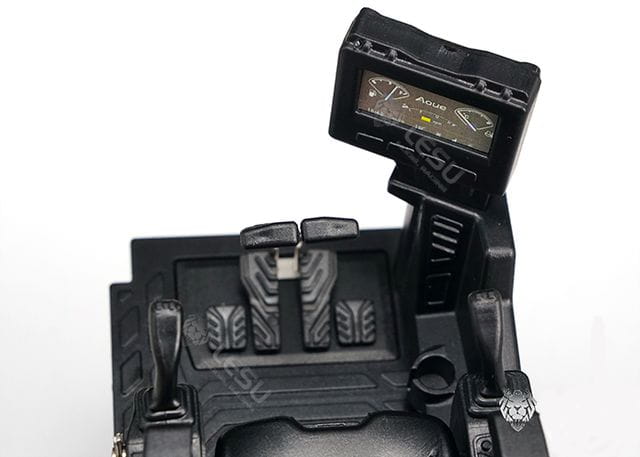 Lesu Bagger-Inneneinrichtung fuer 36t- und 74t-Bagger - RC-Zubehoer