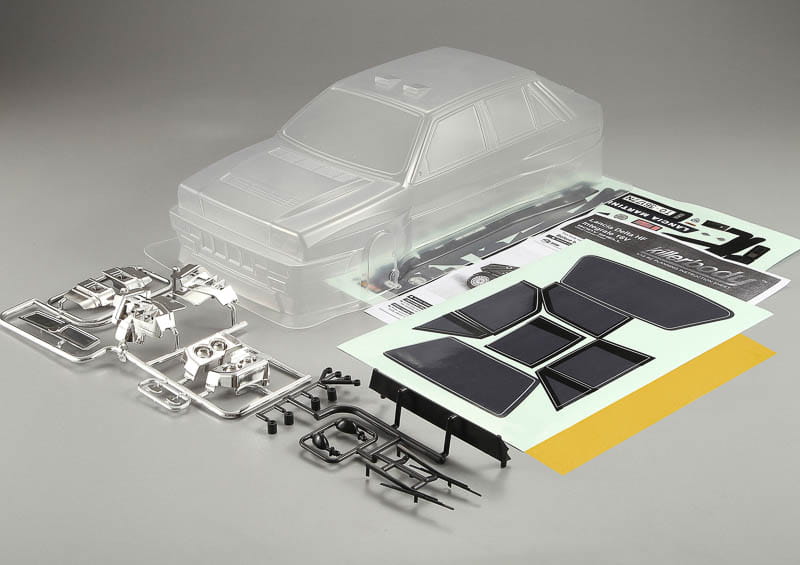 Killerbody Lancia Delta HF Integrale 16V_ klare Karosserie_ Kit All-in RTU - RC-Zubehoer