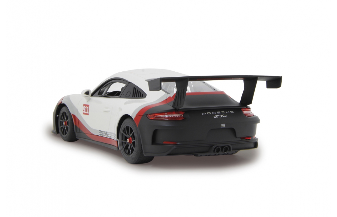 Jamara RC Auto Porsche 911 GT3 Cup 1:14 weiß 27MHz