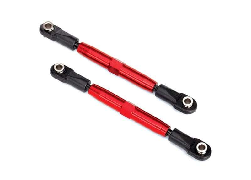 Traxxas L_R Gewindestange Camber 73mm hi Alurohr rot eloxiert - RC-Zubehoer