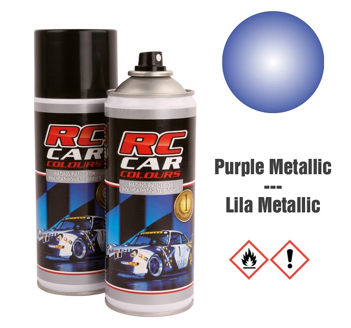 Robitronic Lexan Spray Purple Metalic 930 150 ml
