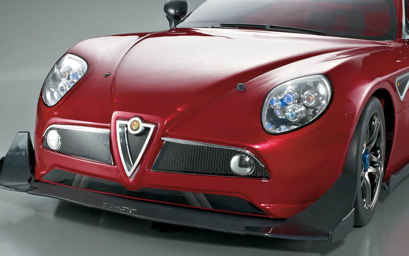 Killerbody Alfa Romeo 8C "1/7", Plastik Anbauteile Set (Frontspoiler, e