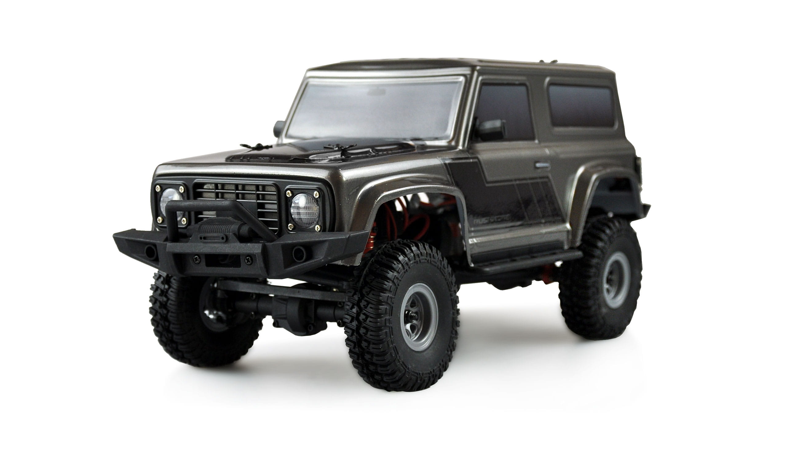 Amewi AMXRock AM18 Scale Crawler Geländewagen 1:18 RTR grau